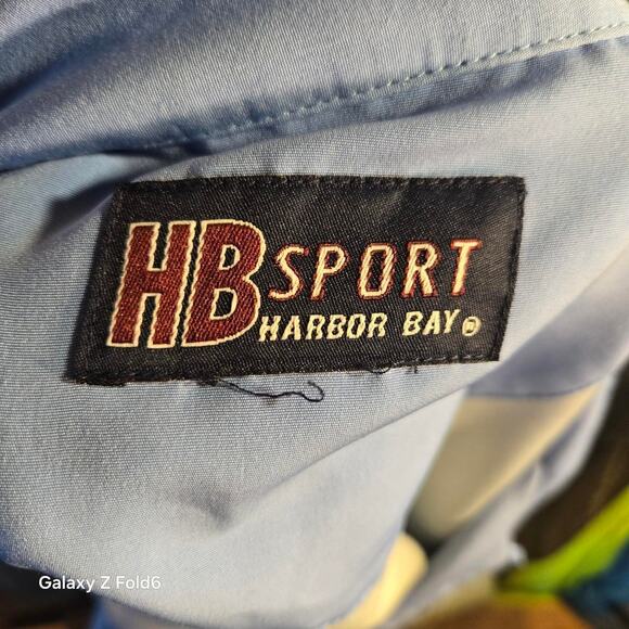 Blue and black dragons Harbor Bay butoon down size 3x - Picture 5 of 7